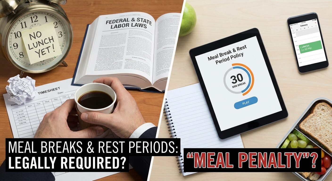 Meal Breaks and Rest Periods: What is Legally Required?